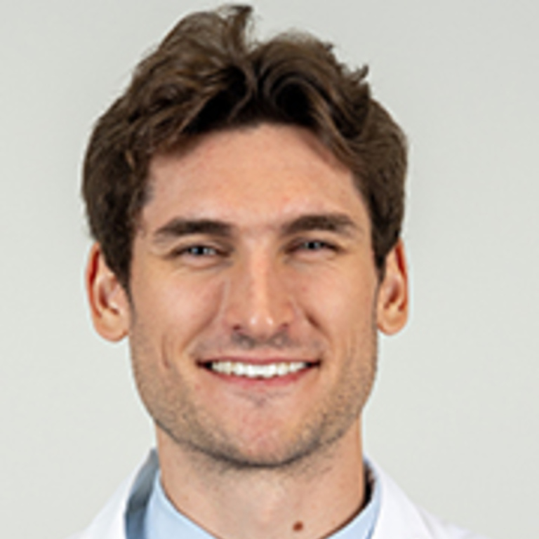 Gabe Weigel White Coat Headshot